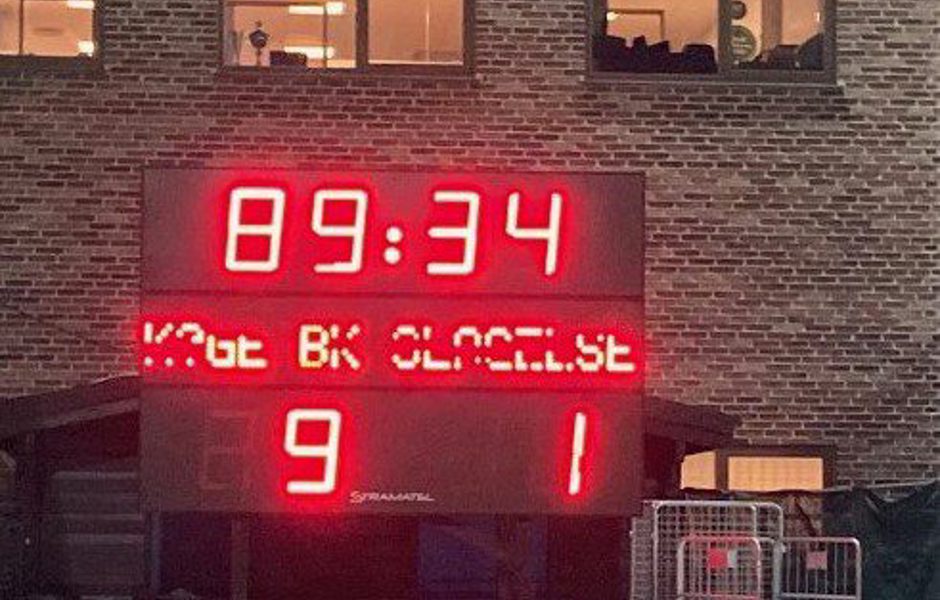 Koege Slagelse Maaltavle