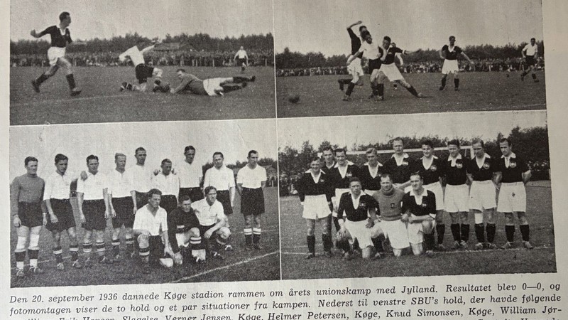 90 år siden den første unionskamp på Køge Stadion